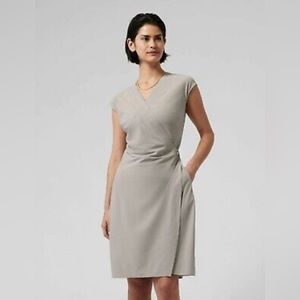 Athleta Newport Wrap Dress,City Stripe